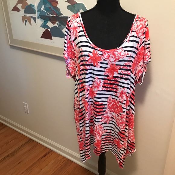 Jones New York Plus Size 2X Top - Picture 1 of 8